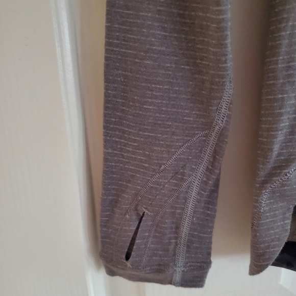 Lululemon Turn It Up Long Sleeve Top Heathered Slate 4 - Picture 9 of 12